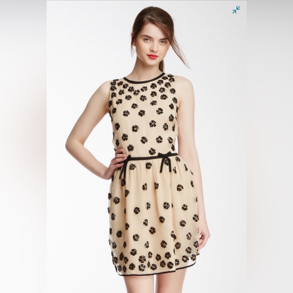 Red Valentino Beaded Silk Dress - sz 2